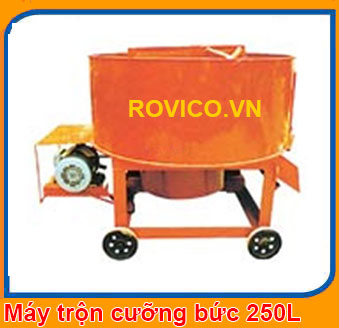 máy trộn bê tông cường bức